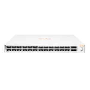 HPE Aruba Instant On 1830 370W 48 Port 48G 24P Class 4 PoE 4SFP Network Switch, JL815A