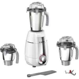 Bosch TrueMixx Pro 1000W White Mixer Grinder with 3 Jars, MGM8832WIN