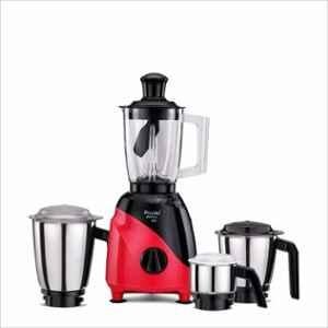 Preethi Peppy Plus 750W Black & Red Mixer Grinder with 4 Super Food Jar, Texture Builder & 3D Airflow, MG-246