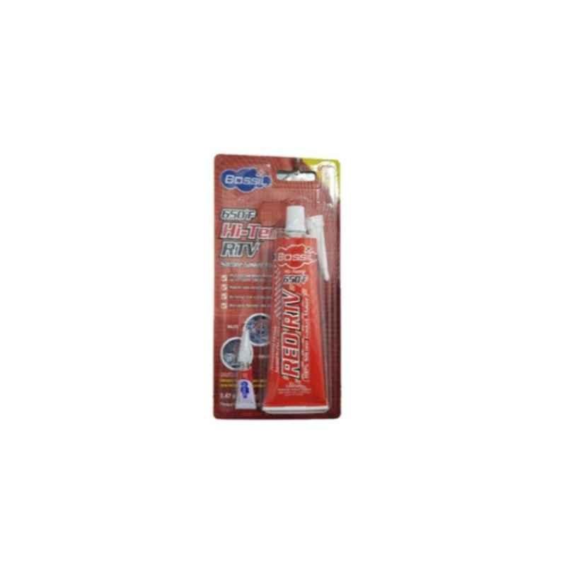 Bossil Bs-8026VP Red Hi-Temp Silicone Gasket Maker