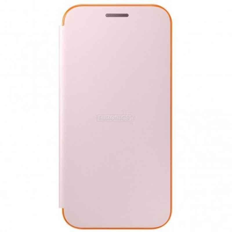 Samsung A3 17 Pink Neon Flip Cover, EF-FA320PPEGWW