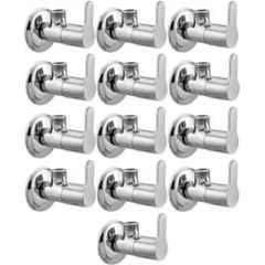 Senkiddpro Marc Stainless Steel Chrome Finish Wall Mounted Angle Cock (Pack of 13)