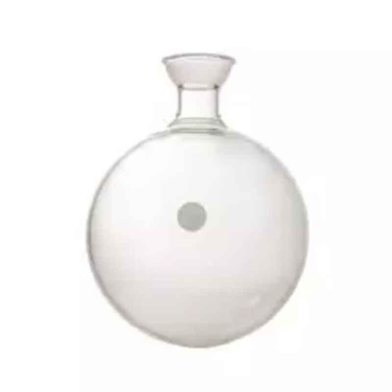 Rasayan 100ml Round Bottom Medium Neck Short Flask with Socket, 19205 (Pack of 5)-picture-30