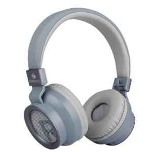 Zebronics Zeb-Bang Grey Foldable Wireless Headphone with Mic