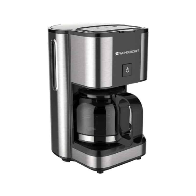 Wonderchef 550W 700ml Regalia Brew Black Coffee Maker with Keep Warm Plate, 63153595
