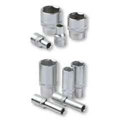 Groz 30mm 1/2 Inch Deep Drive Hex Socket, SKT/H/1-2/30D/UG