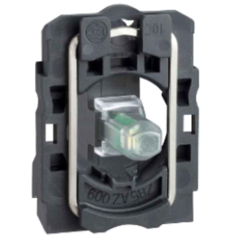 Schneider Harmony 110-120V White Light Block with Body Fixing Collar Integral, ZB5AVG1