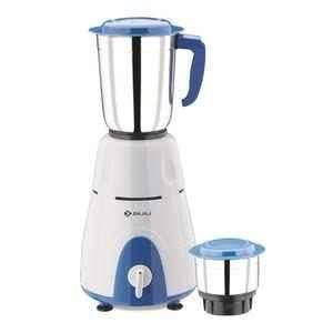 Bajaj GX 3 500W White & Blue Mixer Grinder with 2 Jars, 410558