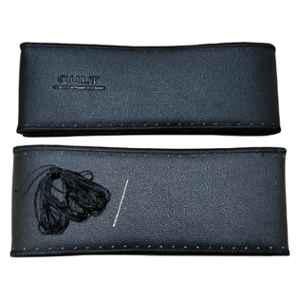 SureStrive Cult Leather Black Soft Grip Foam Stitched Car Steering Cover for Tata Nexon All, CULTGRIP_STGCOVER_BLACK_109