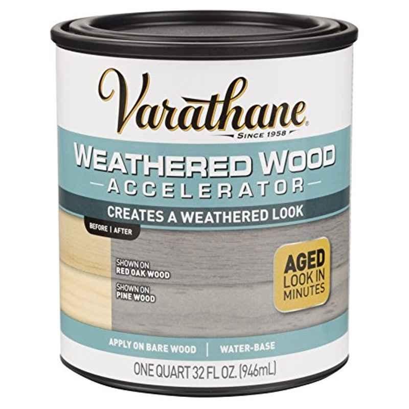 Rust-Oleum Varathane 946ml Weathered Wood Grey Accelerator Coating, 313835