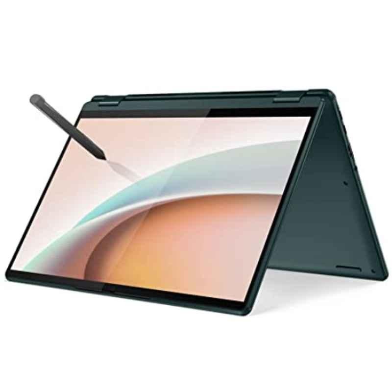 Lenovo Yoga 6-13ALC7 2 In 1 Dark Teal Laptop with AMD Ryzen 7 5700U 16GB/512GB SSD/Win 11 & 13.3 inch FHD Plus IPS Display, 82UD0068IN