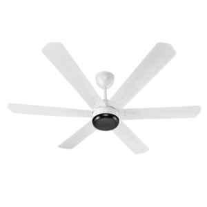 Airelec Gloria Brassica Bird 32W 310rpm 5 Star Pearl White 6 Blade BLDC Ceiling Fan with Remote & 2 Years Warranty, AIRCFB4-01, Sweep: 1200 mm