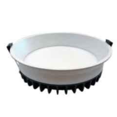 Light Berry 18W 6000K Cool White Round Deep Downlight with White Body & 2 Years Warranty