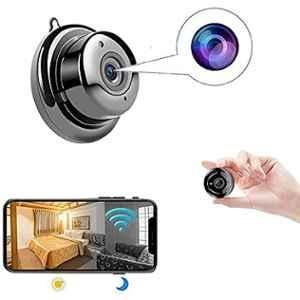 AUSHA C2 2MP 1080p Plastic Security Camera with Audio & Video, Night Vision & Smart Motion Detection for Home Office