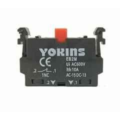 Yokins 230V 2A 1NC Element Of Push Button, EB2M-A-NC