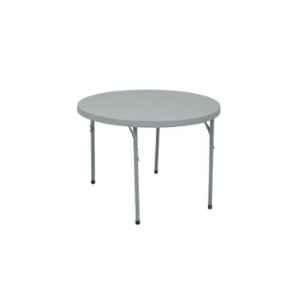 Supreme Disc Grey Foldable Round Table