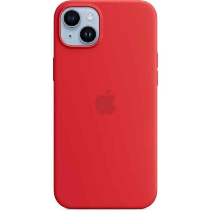 Apple iPhone 14 Plus Red Silicone Case with MagSafe, MPT63ZE/A