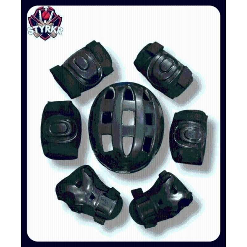 STYRKR Black protective Guard Kit Skate & Cycling Set 619 Skating Kit Cycling KitKIT-112