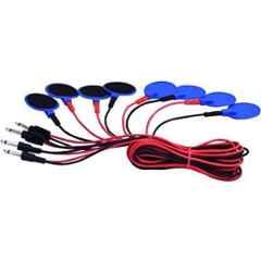 Narayani Traders 4 Channel TENS Leads & Pads Set