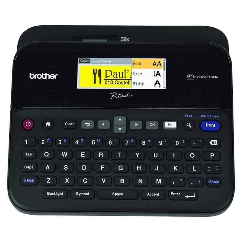 Brother PT-D600 Thermal Label Printer with Full-Colour LCD Screen