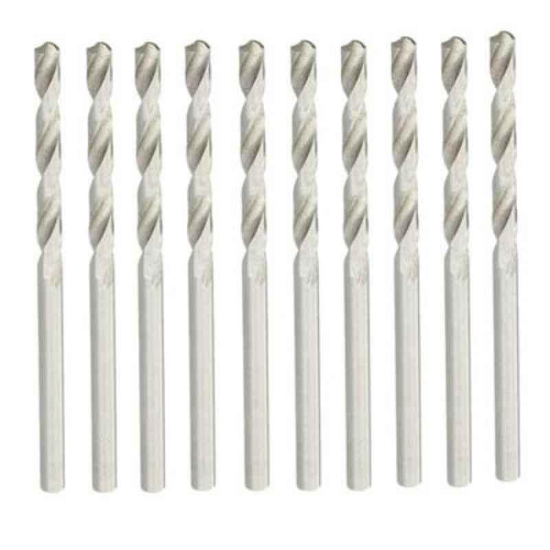 Bosch HSS-G 10 Pcs Silver Drill Bit Set, 2608595055