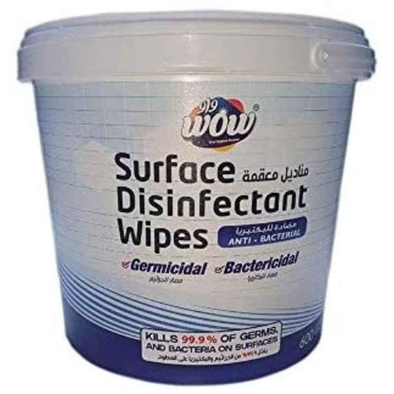 Wow 600 Sheets Surface Disinfectant Wipes