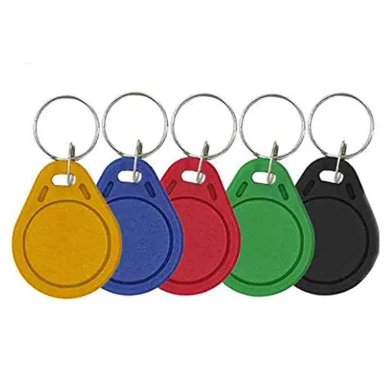 Rubik 5Pcs 125KHz & 13.56Mhz White Handheld RFID Access Control Card Reader Set