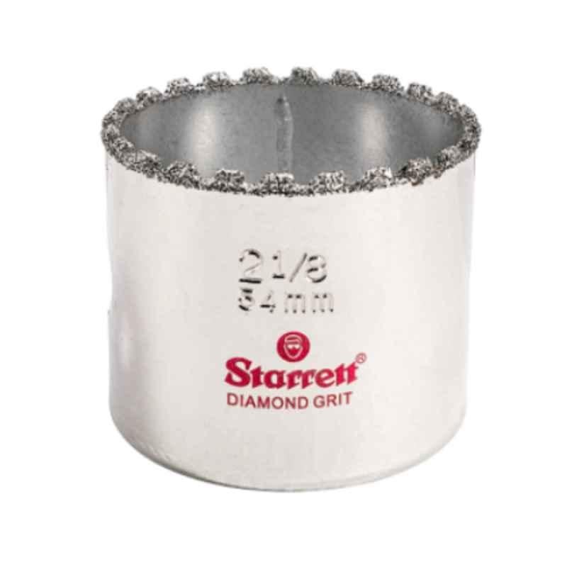 Starrett 54mm Silver Diamond Grit Hole Saw, KD0218-N