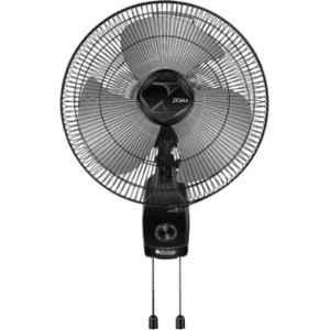 Zigma Supreme HGC736503 45W 3 Blades Black Ultra High Speed Wall Fan, Sweep: 400 mm