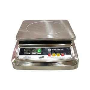 KiloMaxx KM-02 30kg 10x12 inch Stainless Steel Digital Weighing Scale with Double Display