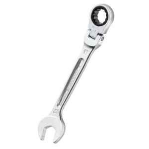 Facom 16mm Chrome Finish Metric Hinged Jointed Combination Wrench, 467BF.16