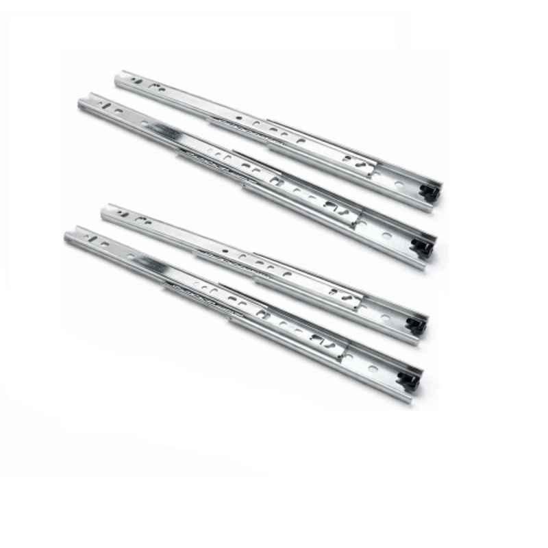 Onmax 4 Pcs 12 inch 40kg Mild Steel Heavy Duty Full Extension Telescopic Channel Drawer Runner Set, TCMS3812