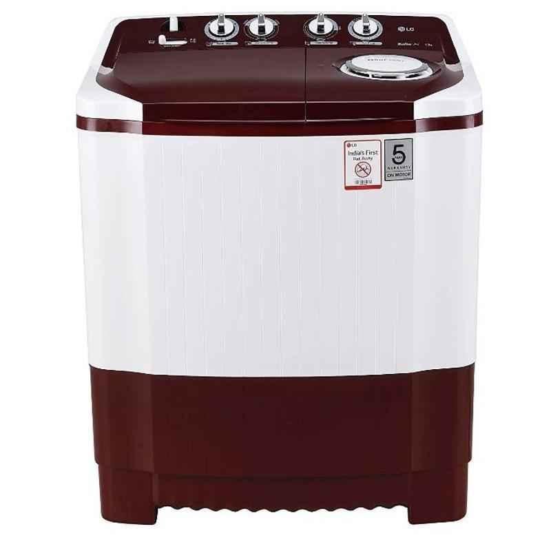LG P7010RRAZ 7kg Burgundy Semi Automatic Top Load Washing Machine
