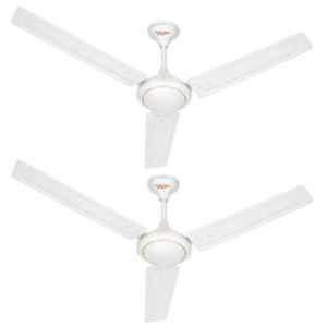Altino Tezz 50W White Ceiling Fan, Sweep: 1200 mm (Pack of 2)