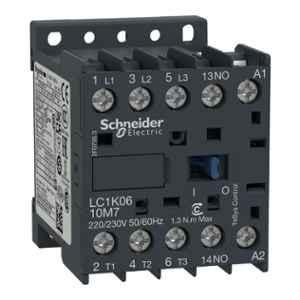Schneider Electric TeSysK 12A 7.5KW 1 NC Power Contactor, Coil Voltage: 24 VDC, LP1K1201BD