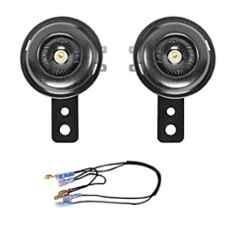 Meenu Arts 12V, 400 Hz, 105-118 dB High Tone Double Horn with Wire for Bullet Electra 350