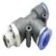Akari 4x3/8 inch PST Male Run Tee Connector