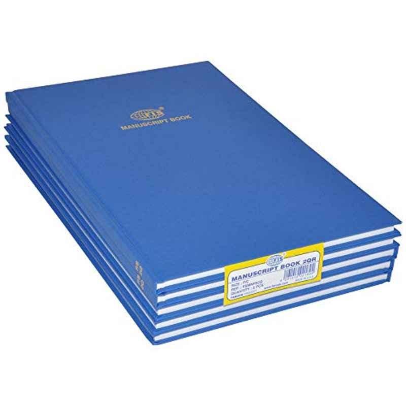 FIS 210x330mm 96 Sheets Manuscript Notebook, FSMNFS2Q (Pack of 5)