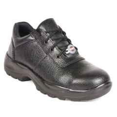 Liberty Freedom Barton Leather Low Ankle Steel Toe Black Safety Shoes, Shakti-ST, Size: 9