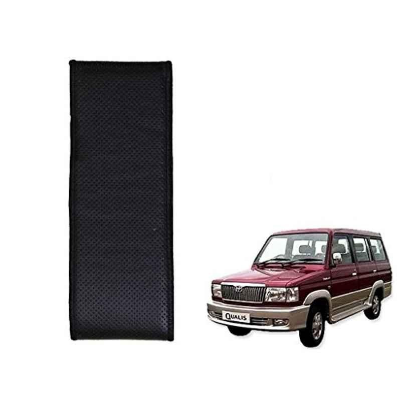 Kozdiko Black Car Steering Cover for Toyota Qualis
