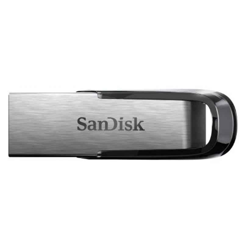 SanDisk Ultra Flair 64GB Silver USB 3.0 Pen Drive, SDCZ73-064G-I35