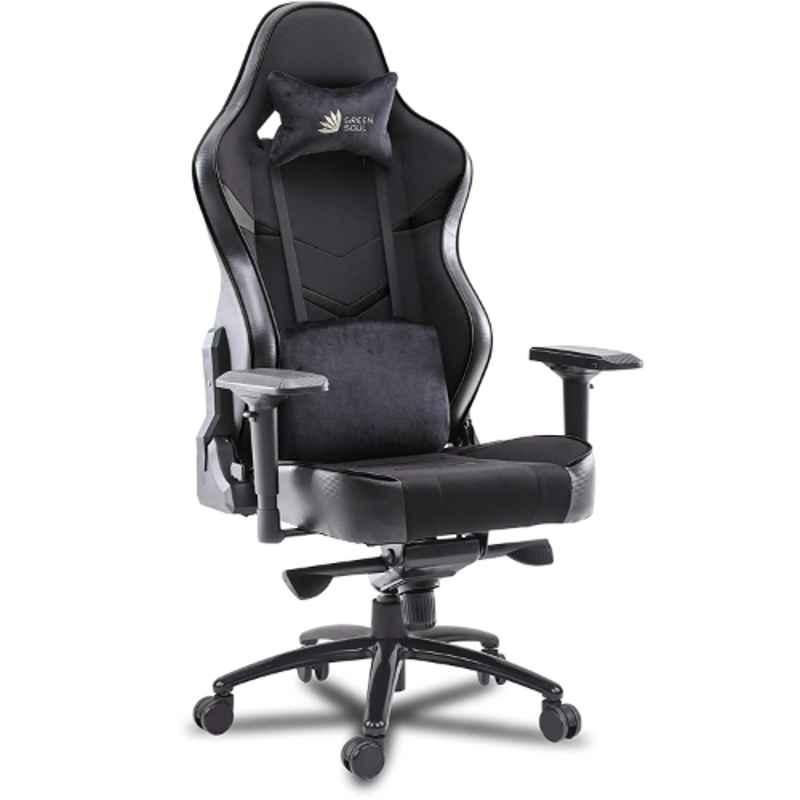 Green and best sale white gaming chair