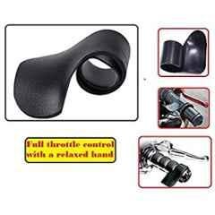 AOW Throttle Mounted Cruise Assist Hand Rest Control Grip Wrist Control Cramp Rest for 7/8 inch Handle Bar for All Bikes (Black) B-55