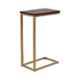 AVA Designz Mango Wood Elm Gold C-Shape Table
