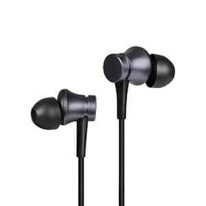 Xiaomi Wired In Ear Black Earphones with Mic, Ultra Deep Bass & Metal Sound Chamber, YDJC01JY