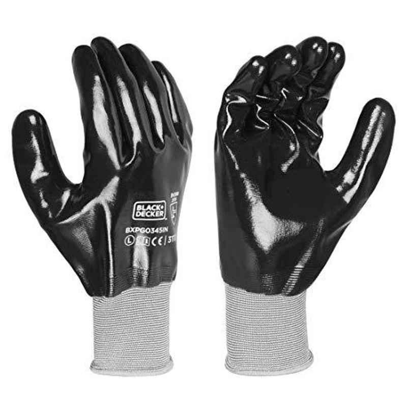 Black & Decker Supported Hand Gloves , BXPG0345IN-L
