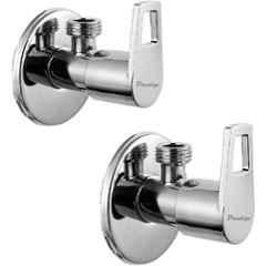 Prestige Aria Brass Chrome Finish Angle Cock (Pack of 2)