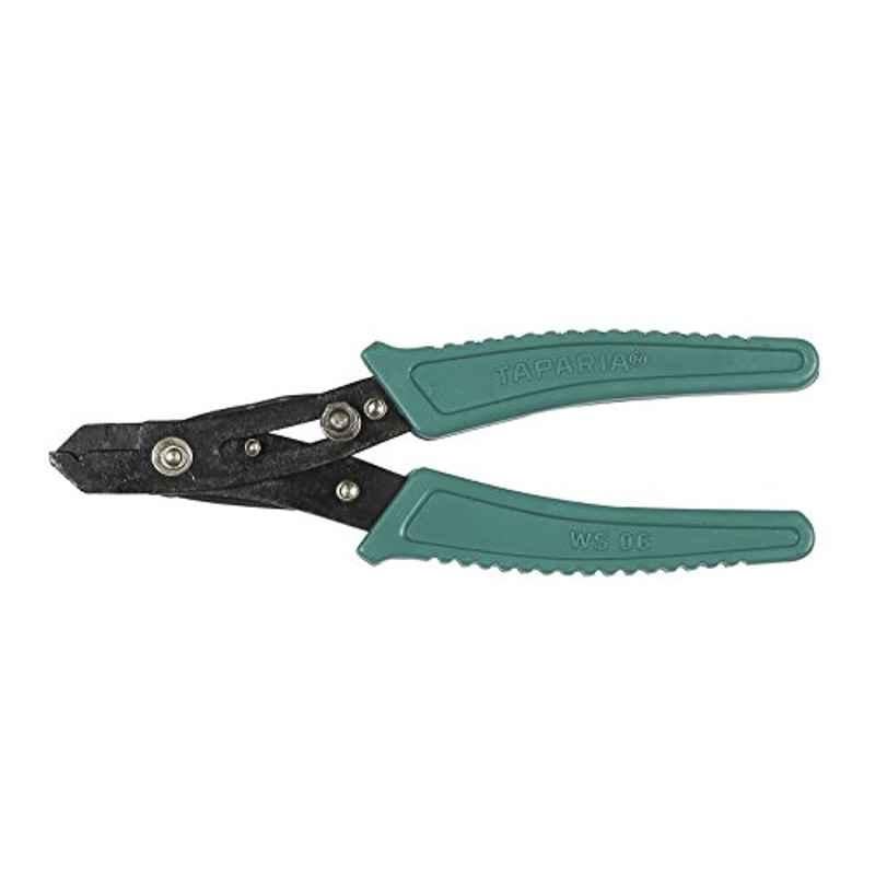 Taparia Ws 06 Steel (150mm) Wire Stripping Plier (Green And Black)