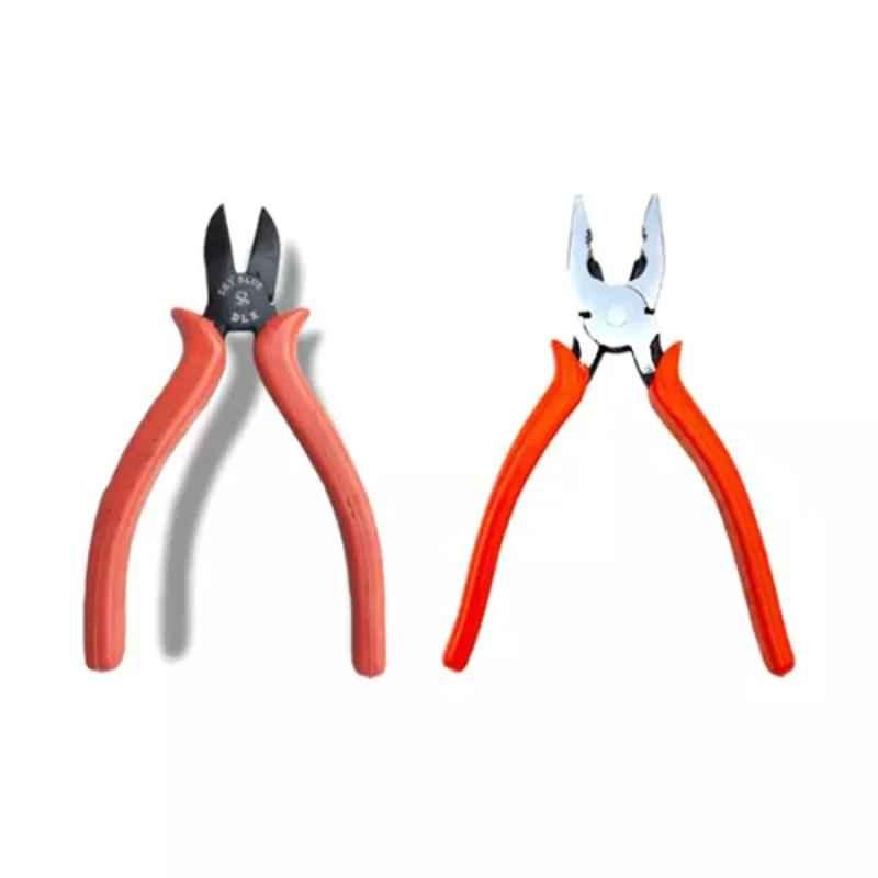 Sky Blue 2 Pcs 8 inch Lineman Plier Combo, SBE_PLIER_COMBOS_COMBO_722
