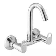 Fastgear Prime Brass Chrome Finish Silver Sink Mixer Tap, FG1128